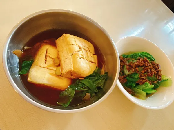 蒸夠臭素食現蒸臭豆腐 照片 2