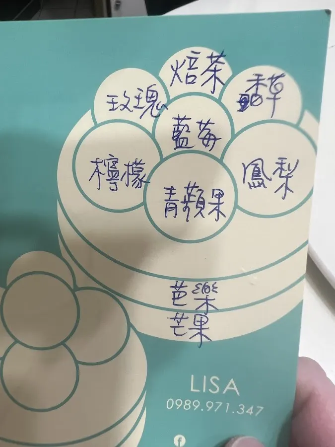 莉莎小姐義式冰淇淋Gelateria da Lisa 菜單 1