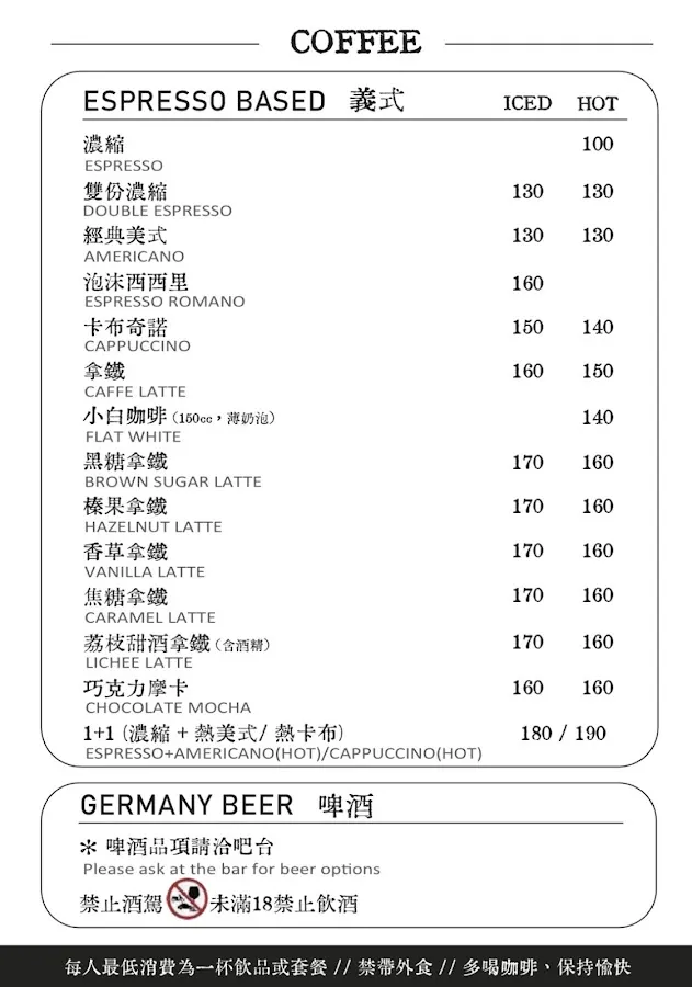 立裴米緹咖啡館 菜單 2
