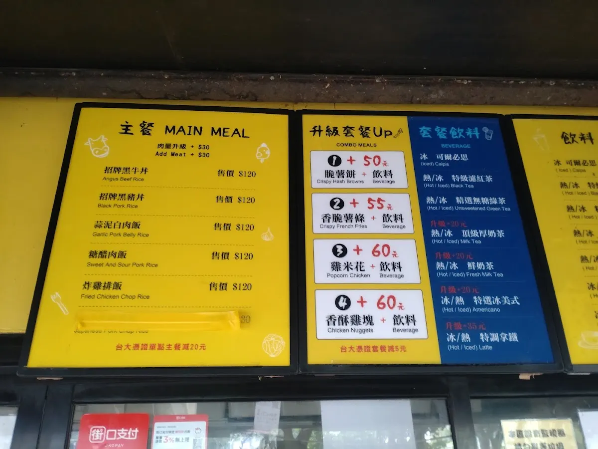 稍飽 燒肉廚房 菜單 2