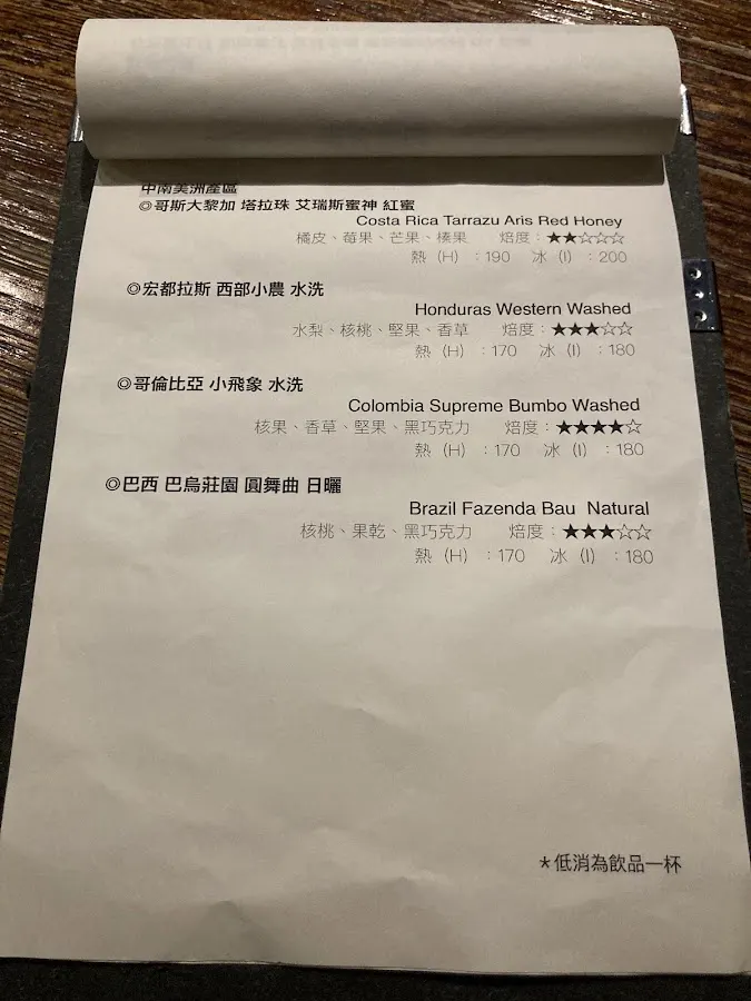 Coffee Boy Hop Man 菜單 3